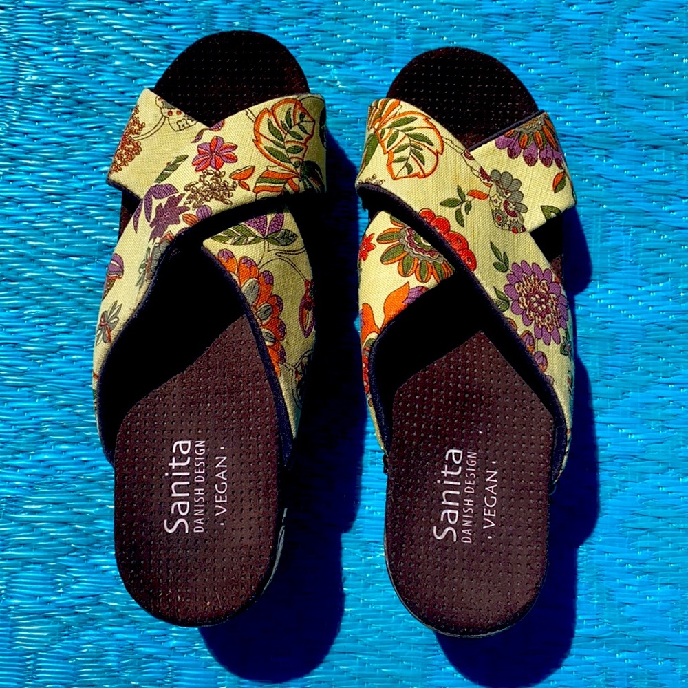 Sanita Astrid Vegan Sandal Nature Size 38 RARE